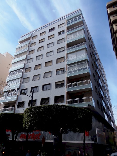 Rehabilitación de fachadas de edificio en Paseo de Almería (Almeria).