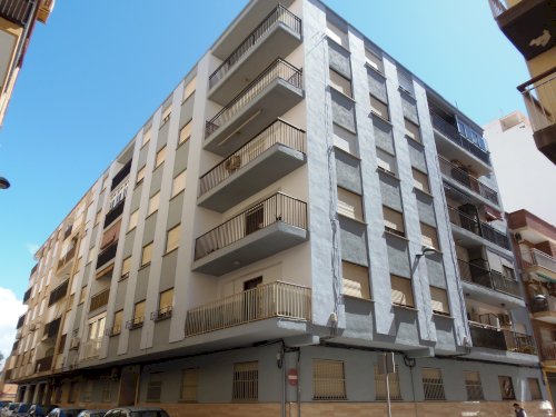 Rehabilitación de edificio en calle Joaquín Vázquez (Almería).