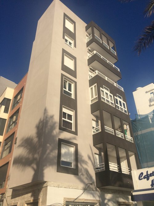 Rehabilitación de Fachadas en Paseo Marítimo (Almería).