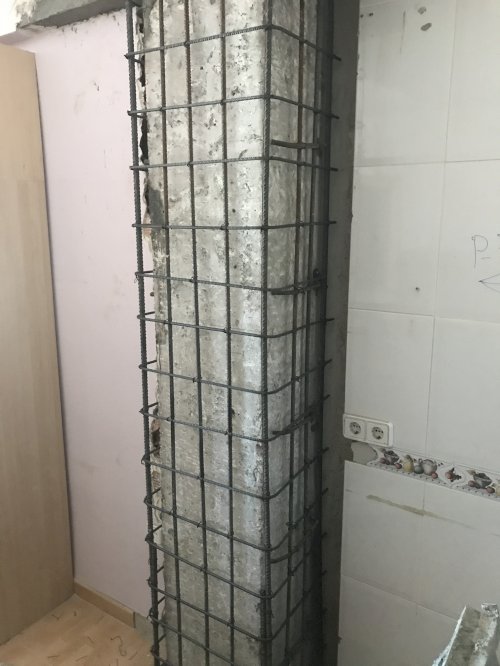Reparaciones y refuerzos estructurales en edificio en Paseo Marítimo (Almería).