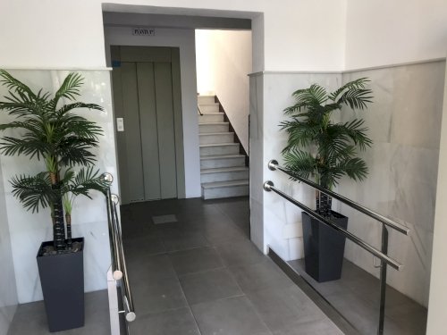 Instalación de ascensor y mejora de accesibilidad en portal en Plaza Ntra. Sra. de La Luz (Almería)